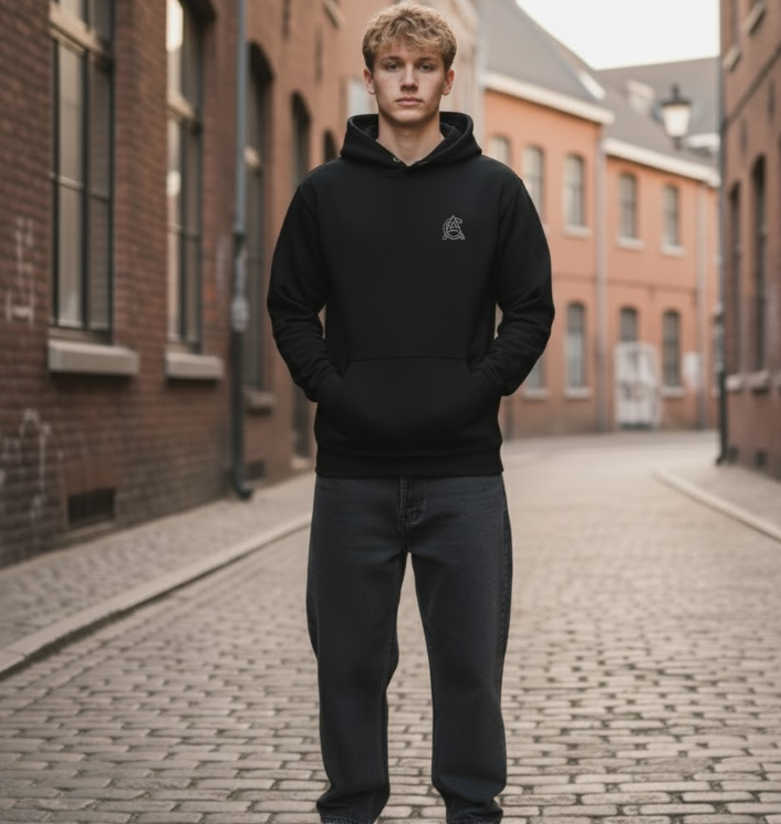 Simple Hoodie - Black